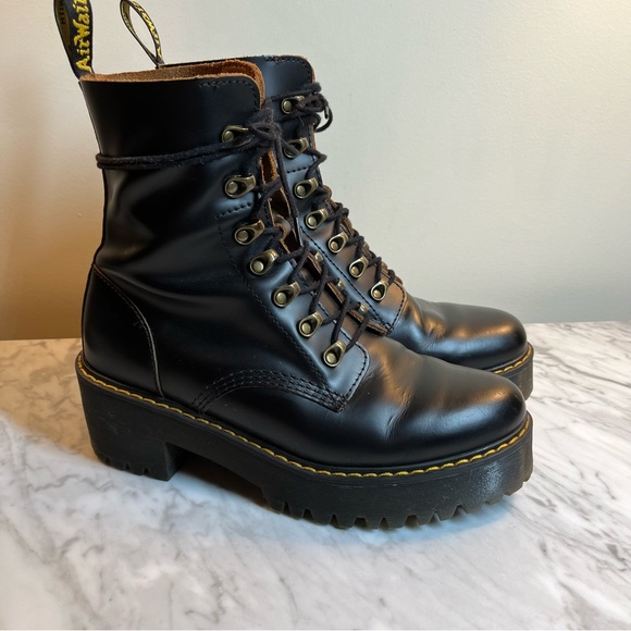 Dr. Martens Shoes - Dr Martens Leona Platform Boots